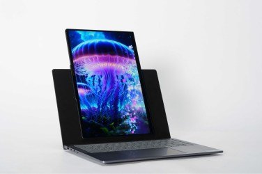 Lenovo reveals concept laptop with a display that rotates between landscape and portrait modes