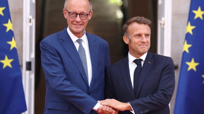 Macron and Merz unveil joint economic agenda to revitalize European partnership