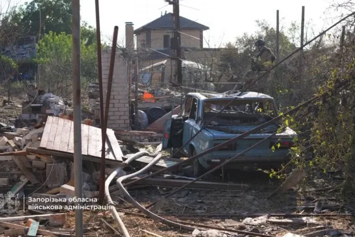 Massive attack on Zaporizhzhia leaves 28 injured and one dead