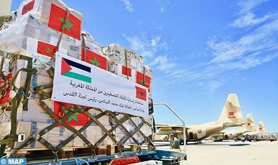 Morocco delivers third humanitarian convoy to Gaza amid growing international aid efforts