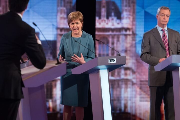 Nicola Sturgeon criticizes Nigel Farage’s behavior and reflects on police investigation