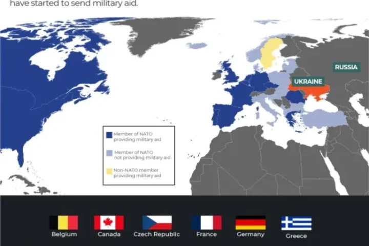 Nordic countries pledge $500 million in military aid to bolster Ukraine's defense capabilities