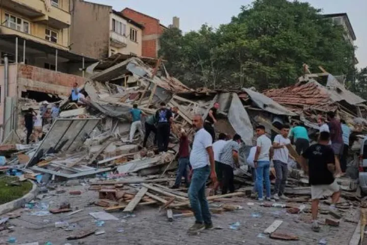 Preliminary assessment of damage from 6.1 magnitude earthquake in Turkey