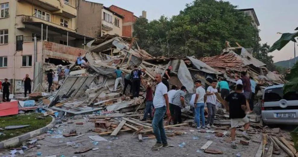 Preliminary assessment of damage from 6.1 magnitude earthquake in Turkey