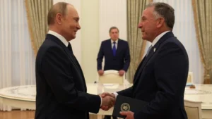 Putin and U.S. envoy discuss ongoing conflict in Ukraine and potential resolutions