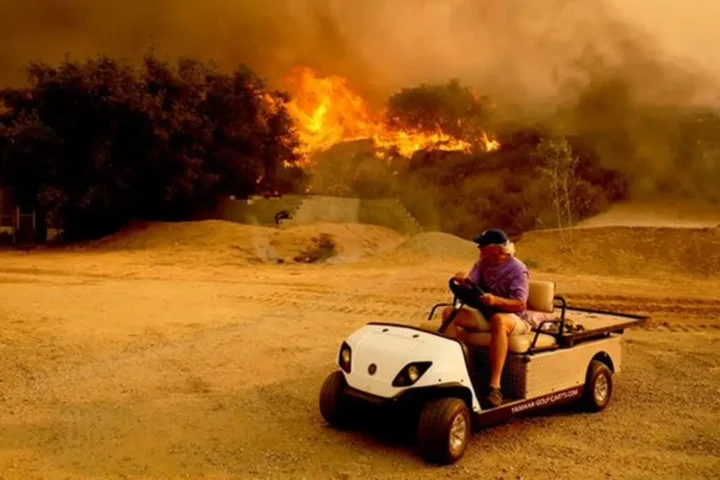 Rapid wildfire prompts evacuations in Southern California amid extreme heat conditions