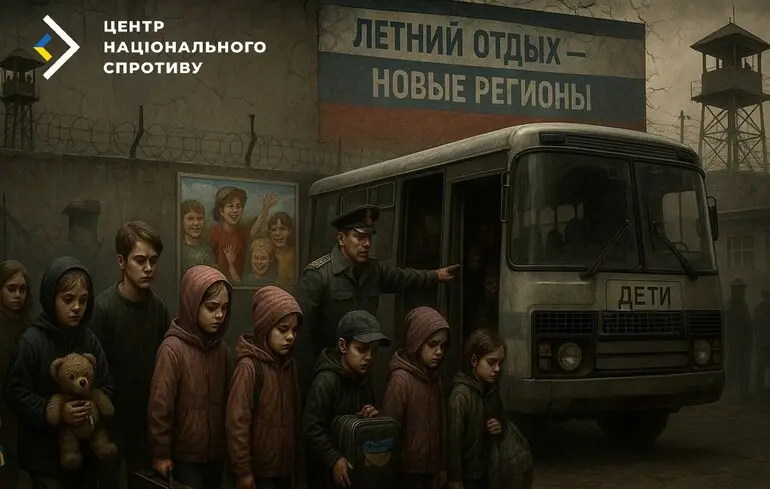 Russia allegedly kidnaps Ukrainian children from occupied territories under the guise of summer vacation
