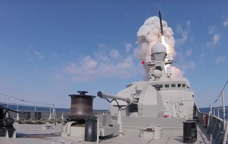 Russia launches Kalibr missiles at Ukraine from Black Sea, threats detected in airspace
