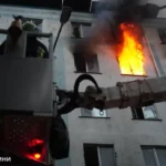 Shahedi attack Odessa, causing large fires at radio market and dormitory