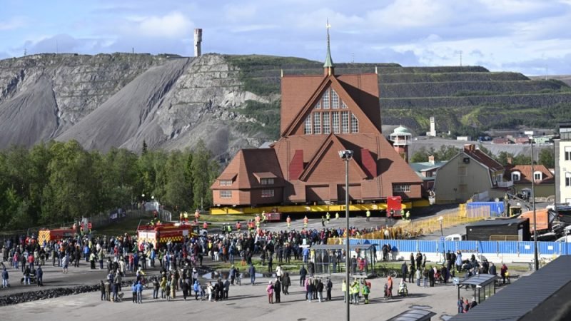 Sweden's historic Kiruna church begins relocation to facilitate underground mine expansion