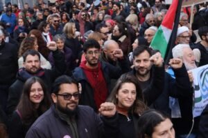 Thousands in Buenos Aires protest Gaza genocide, demanding justice and solidarity for Palestinians amidst police repression
