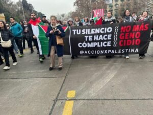 Thousands in Chile protest against hunger deaths in Gaza amid ongoing conflict