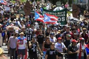 Thousands march in Puerto Rico demanding independence from the United States