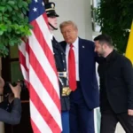 Trump sees potential for trilateral summit with Putin and Zelensky to resolve conflict