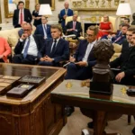 Trump, Zelensky and European leaders meet for security talks on Ukraine at the White House