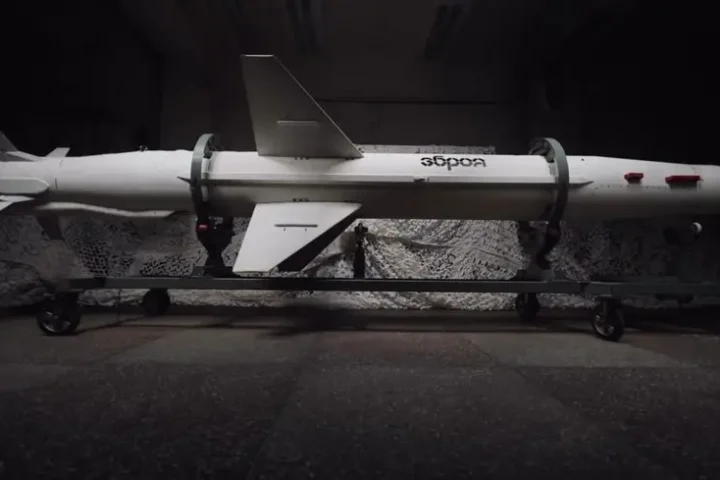 Ukraine reveals long-range Neptune missile in a significant military showcase