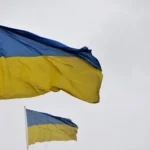 Ukrainian forces raise flags in occupied areas of Kherson region on independence day