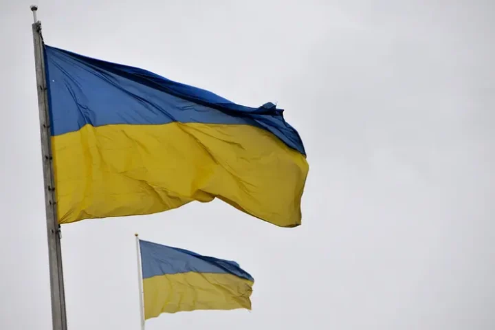 Ukrainian forces raise flags in occupied areas of Kherson region on independence day