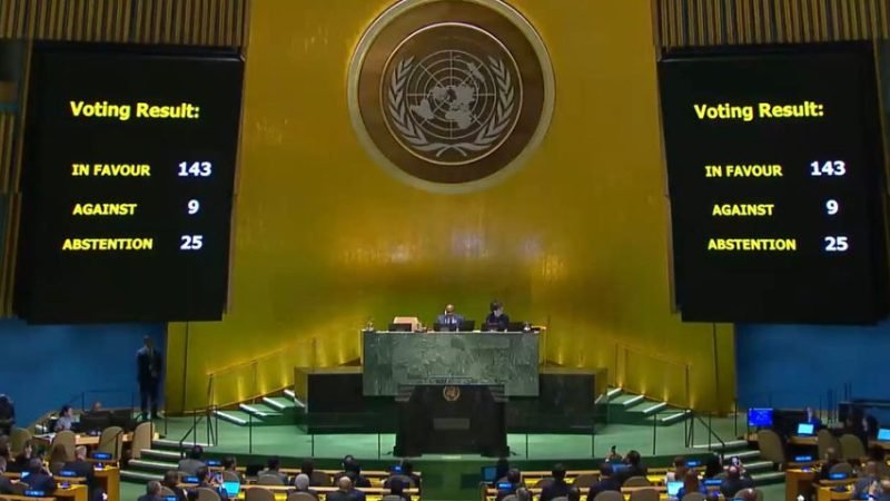 UN members increasingly support Palestinian statehood, with Australia pledging recognition in September