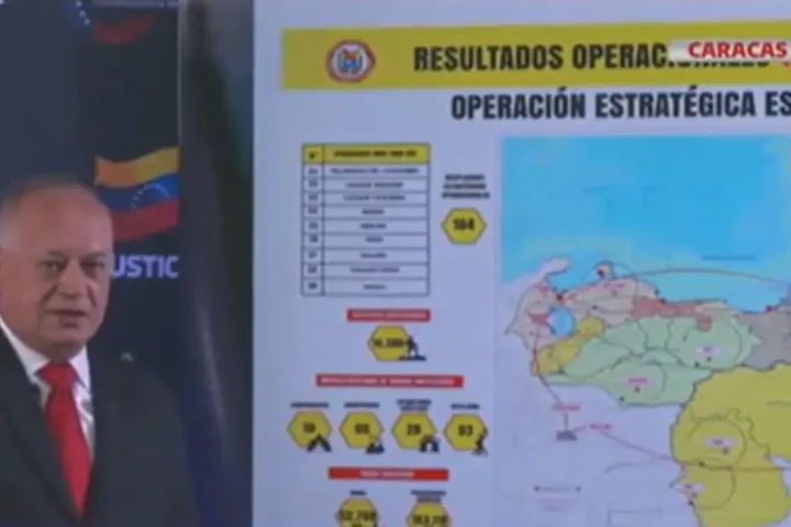 Venezuelan interior minister challenges US claims on drug trafficking routes