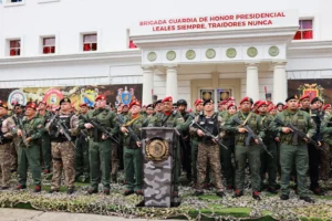 Venezuelan military leadership reaffirms loyalty to President Maduro against US accusations