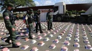 Venezuelan military seizes drugs and dismantles narco shipyards near Colombian border