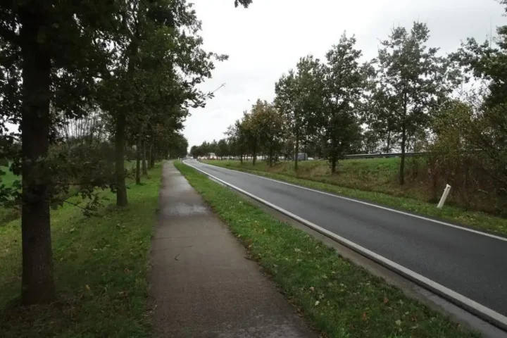 Work on safer 2-way N41 cycle path in Sint-Niklaas begins August 2025