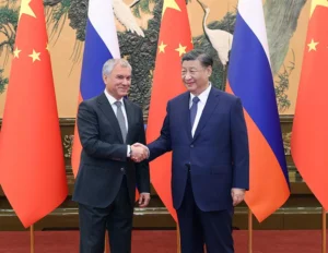 Xi Jinping meets Russian Duma chairman to strengthen Beijing-Moscow ties