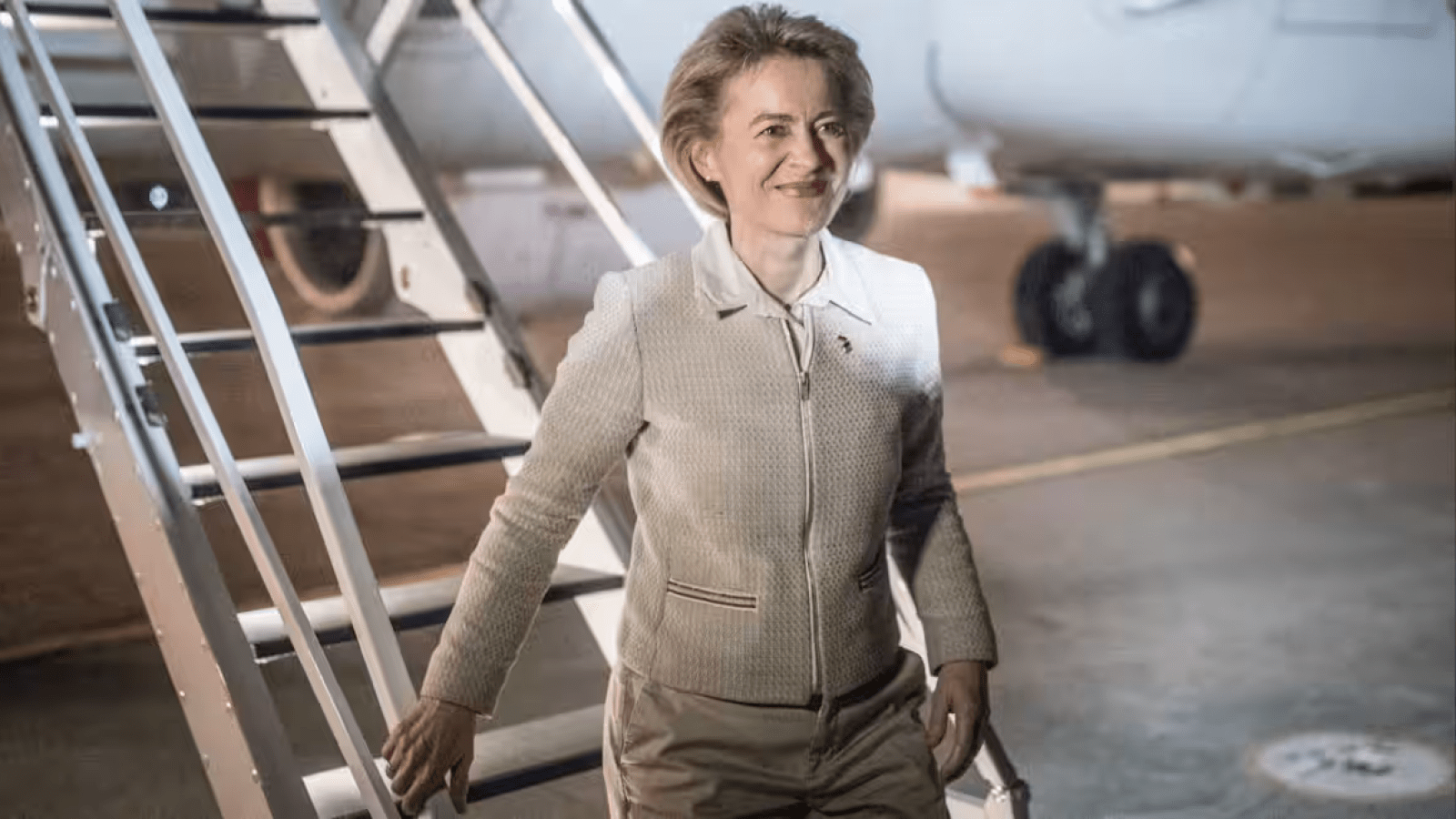 Von der Leyen’s plane forced to land in Bulgaria after GPS failure
