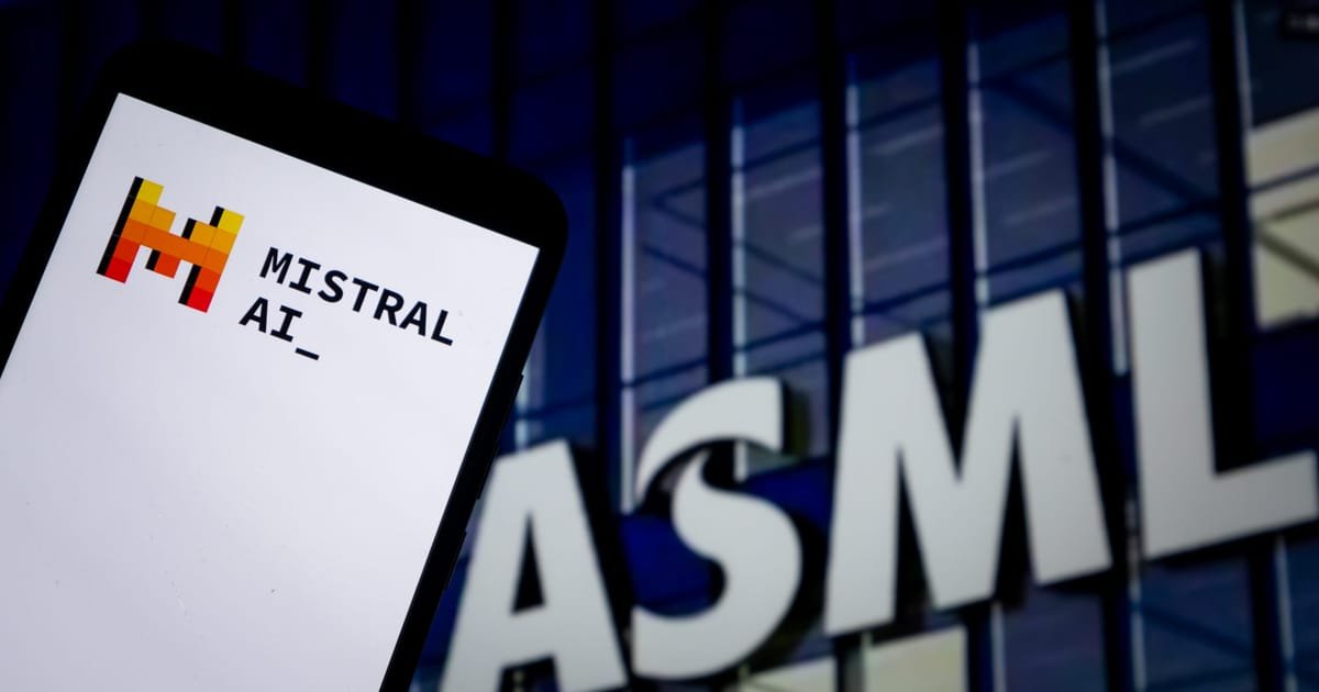 ASML invests €1.3 billion in French AI firm Mistral to strengthen European tech ecosystem