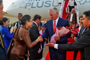 Cuban president Díaz-Canel begins official visit to Laos amid Asia tour
