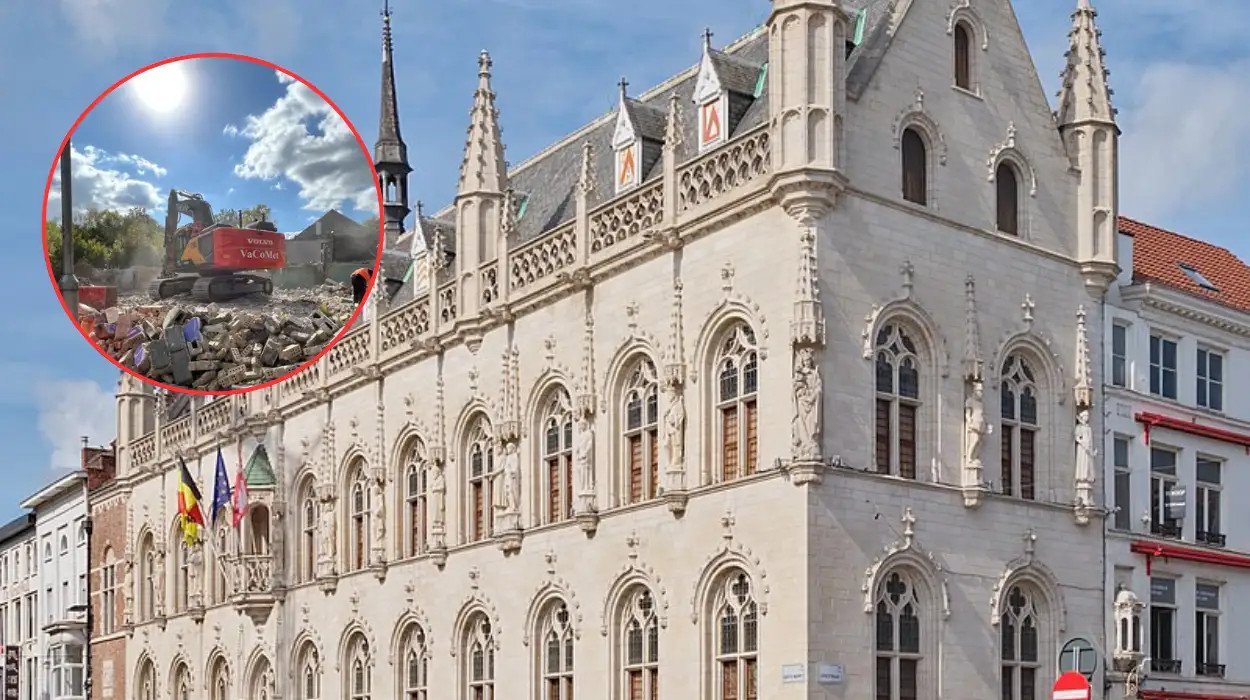 Demolition begins in Kortrijk's Sion district to create new housing by 2029