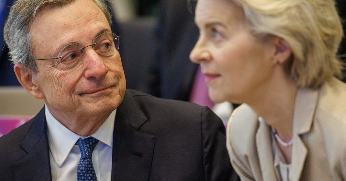 Draghi extends measured respect to von der Leyen amid ongoing criticism