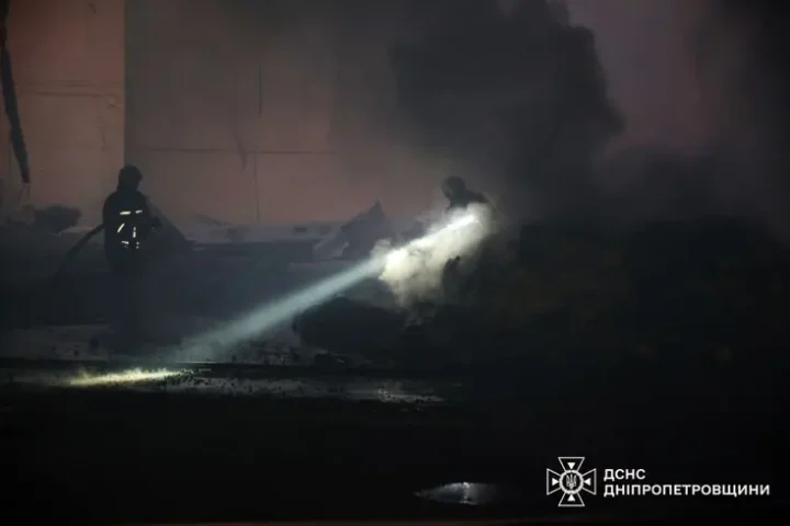Emergency services confirm no chemical threat in Dnipro following drone attacks