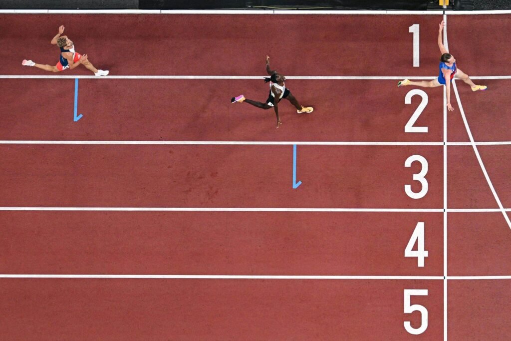Isaac Kimeli wins silver medal in 5,000m at World Athletics Championships in Tokyo