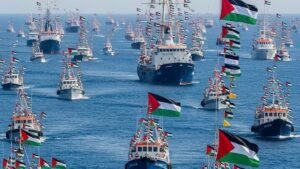 Italy sends navy ships to protect humanitarian flotilla heading to Gaza