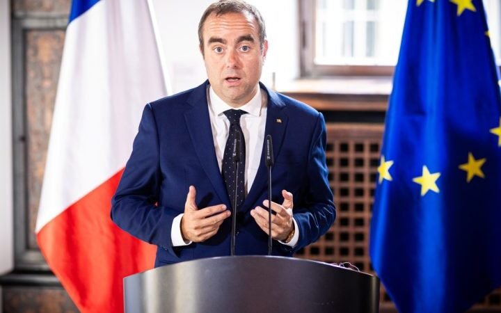 Macron names defence minister Sébastien Lecornu as new prime minister