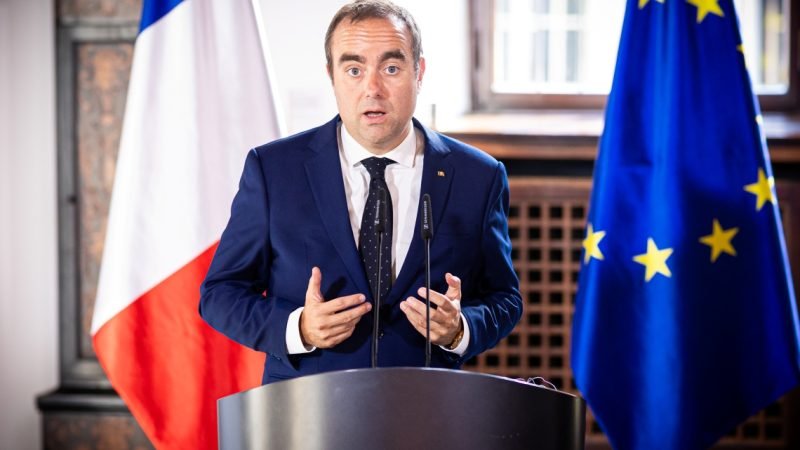 Macron names defence minister Sébastien Lecornu as new prime minister