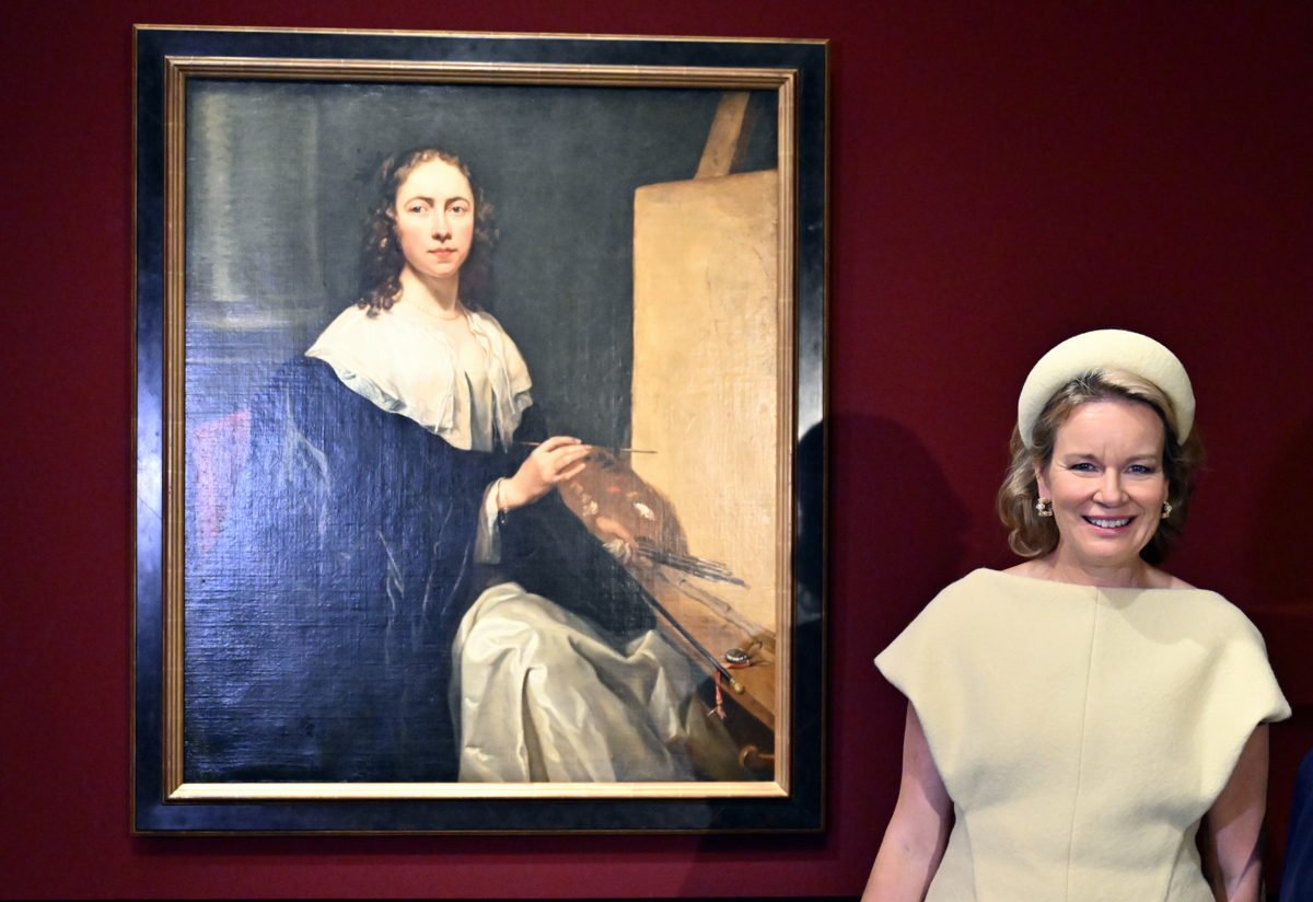 Queen Mathilde inaugurates Michaelina Wautier exhibition at Kunsthistorisches Museum in Vienna