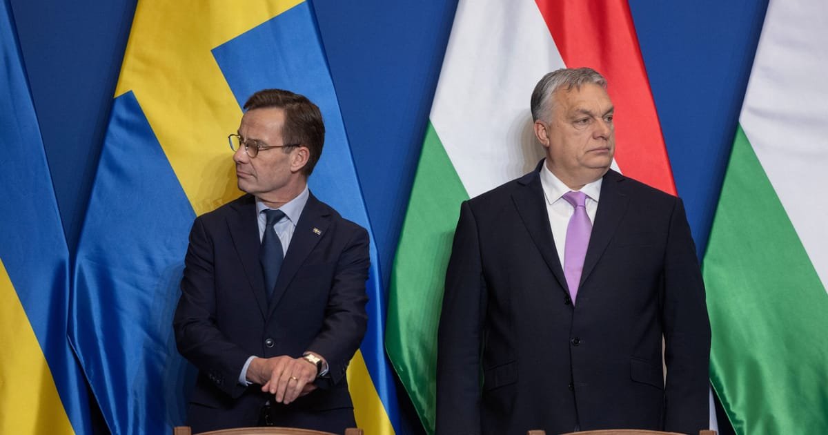 Sweden's Prime Minister rebuts Orbán's claims on organized crime and justice system