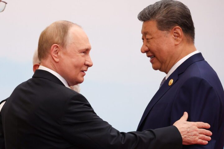 Xi and Putin condemn the West at Tianjin security summit