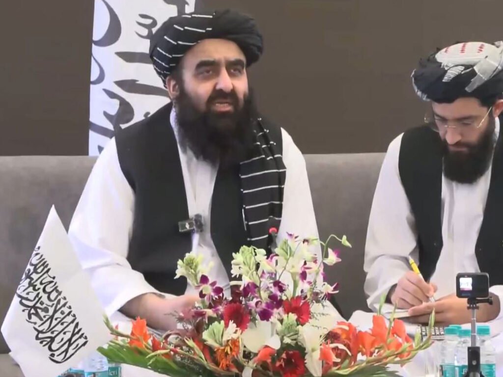Afghan foreign minister cites "technical error" for excluding women from press conference