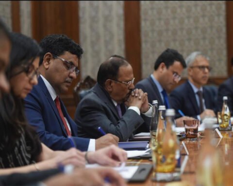Ajit Doval discusses security cooperation with Kyrgyz counterpart in Bishkek