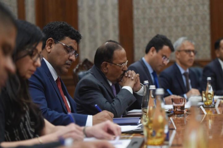 Ajit Doval discusses security cooperation with Kyrgyz counterpart in Bishkek