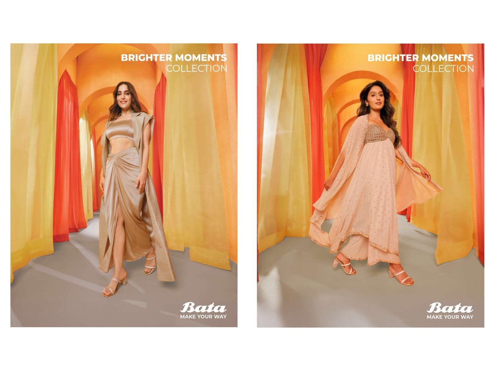 Bata launches Brighter Moments collection featuring Kusha Kapila and Niharika NM for Diwali
