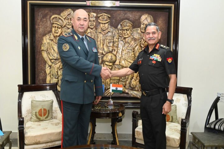 General Upendra Dwivedi and Kazakhstan counterpart reaffirm defense partnership at UN conference