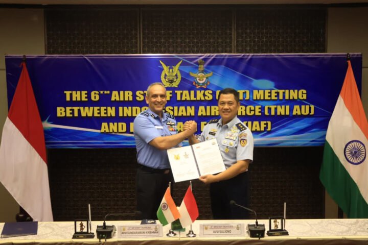 India and Indonesia enhance military cooperation through sixth round of air force staff talks