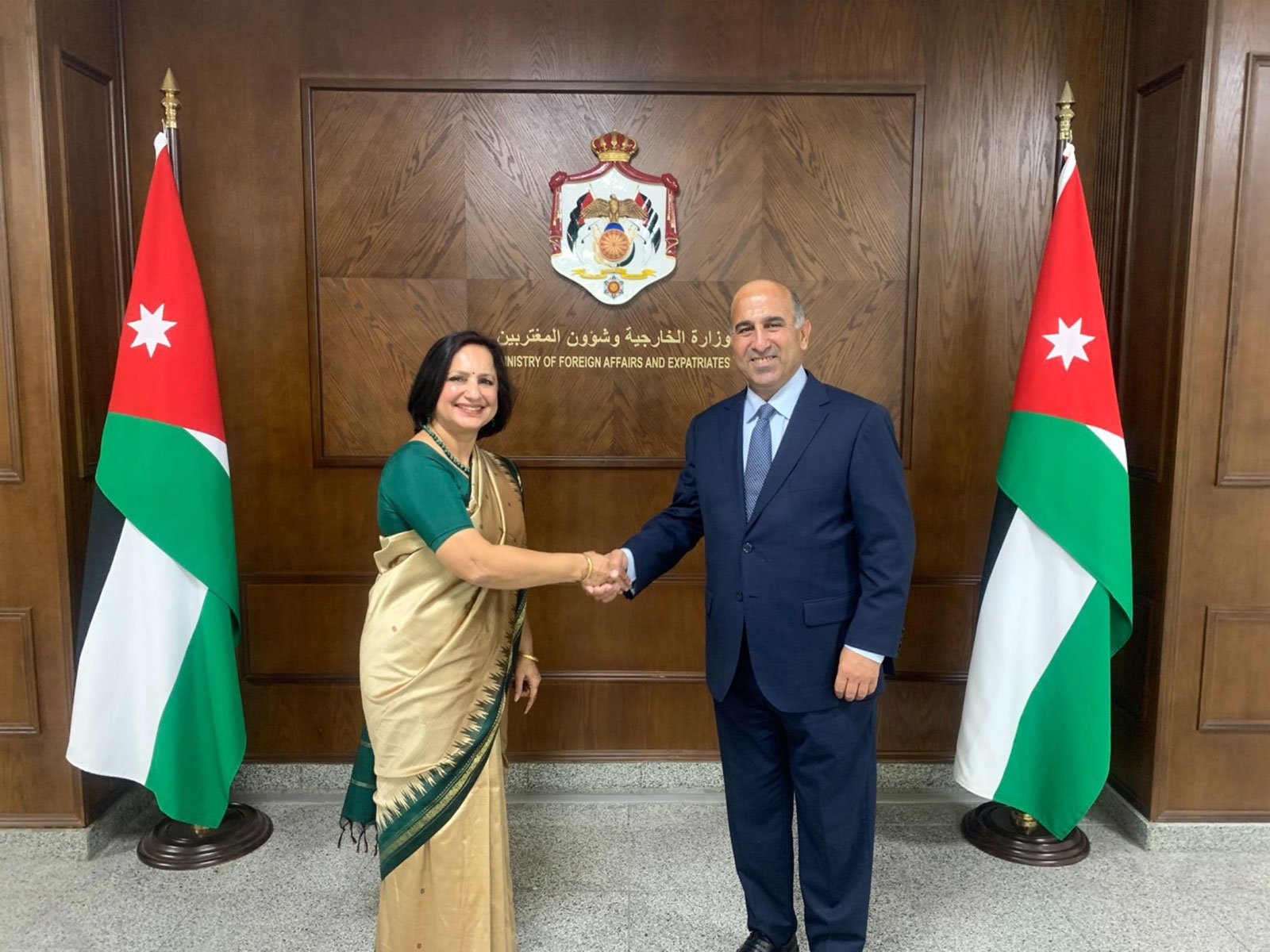 India and Jordan emphasize commitment to enhancing bilateral cooperation across multiple sectors