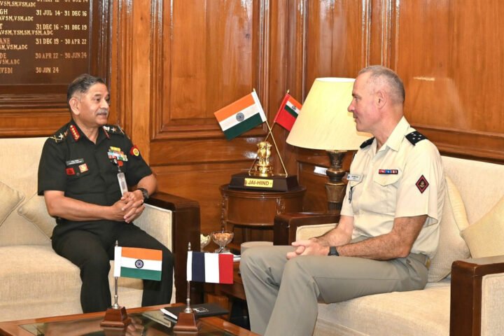 Indian and French army chiefs meet to enhance defense cooperation and counter-terrorism efforts
