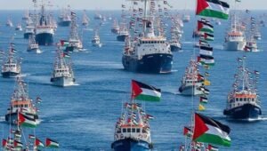 Israel attempts to justify military action against humanitarian Global Sumud Flotilla